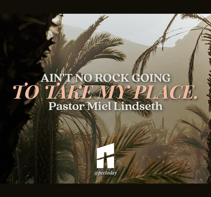 “Ain’t No Rock Is Going To Take My Place” | Palm Sunday