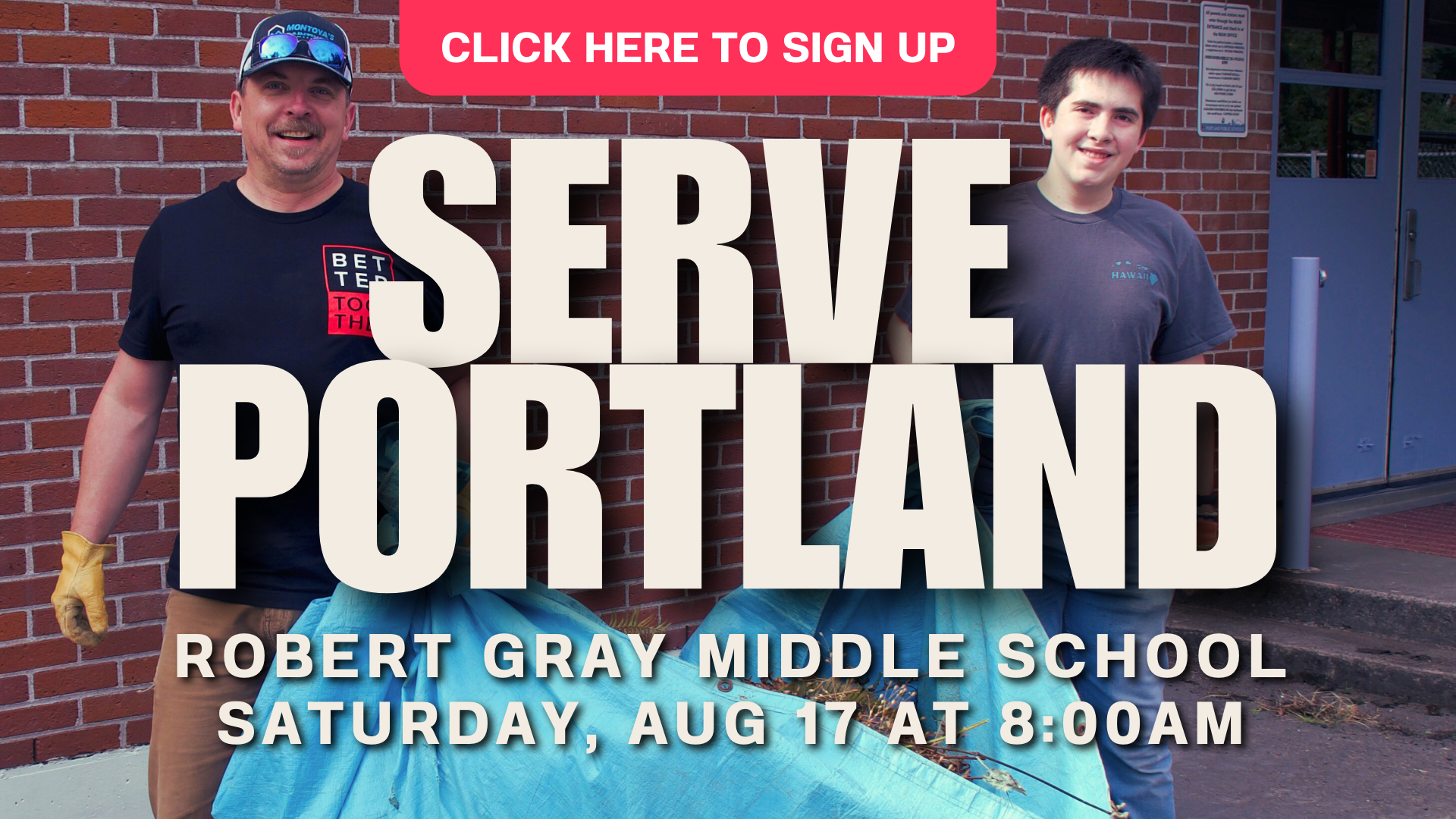 Serve Portland at Robert Gray Middle School